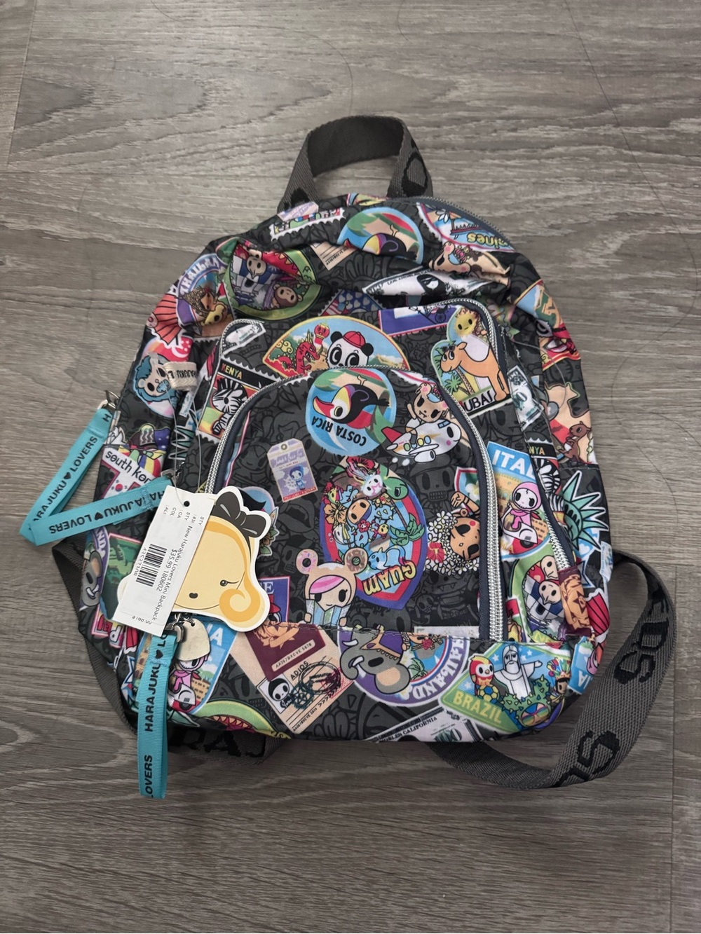 Harajuku Mini Backpack - Multicolor